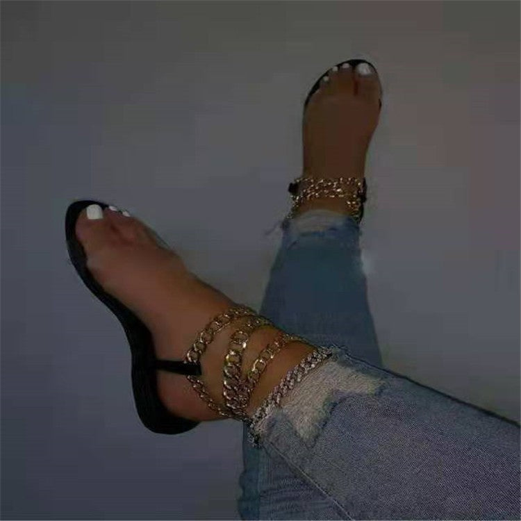 Women's Cutout Platform Sandals | Breathable Open-Toe PU Heels