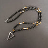 Men's Personality Simple Jewelry Tiger Eye Imitation Necklaces