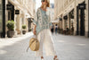 Women’s Beach Vacation Two Piece Set – Loose Summer Outfit