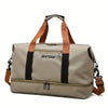 Nylon Duffel Bag for Travel – Large Capacity, Foldable, Shoe Compartment – Men & Women