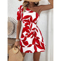 Women’s Puff Sleeve Summer Dress – Vacation & Beach Outfit