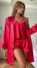 Satin Shorts and Cami Sleep Set
