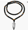 Men's Personality Simple Jewelry Tiger Eye Imitation Necklaces