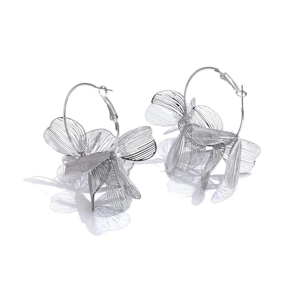 Bloom Loops Hoop Earrings