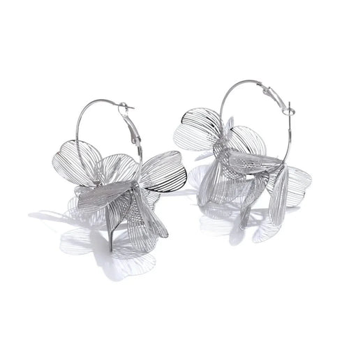 Bloom Loops Hoop Earrings