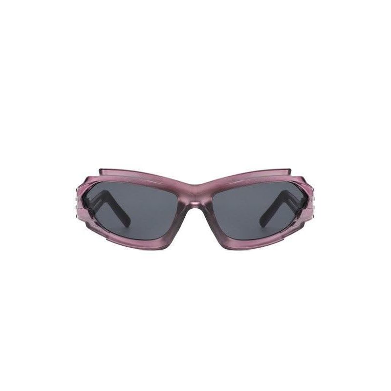 Futuristic Rectangle Wrap Around Sunglasses