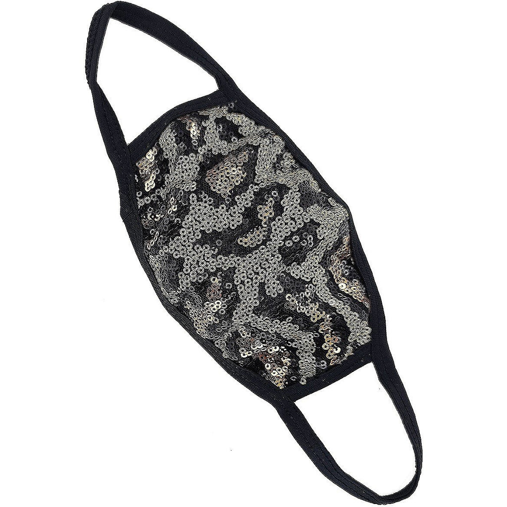 Sequin Animal Print Fashion Mask