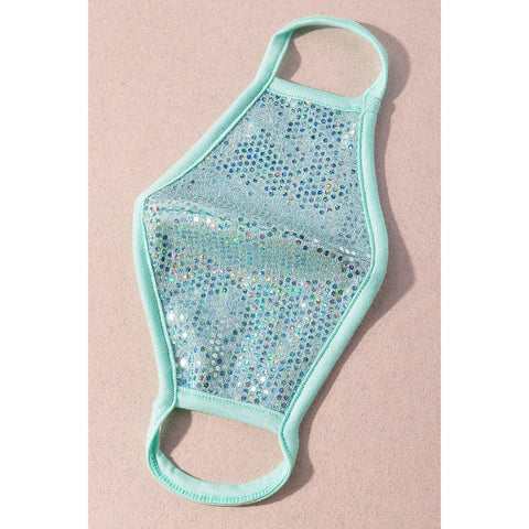 Glitter Cotton Fashion Mask