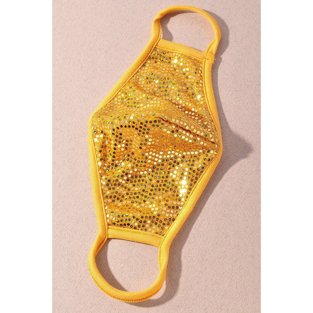 Glitter Cotton Fashion Mask