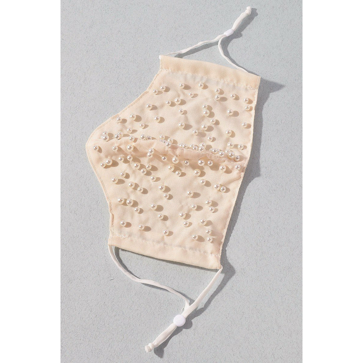 3d pearls face mask