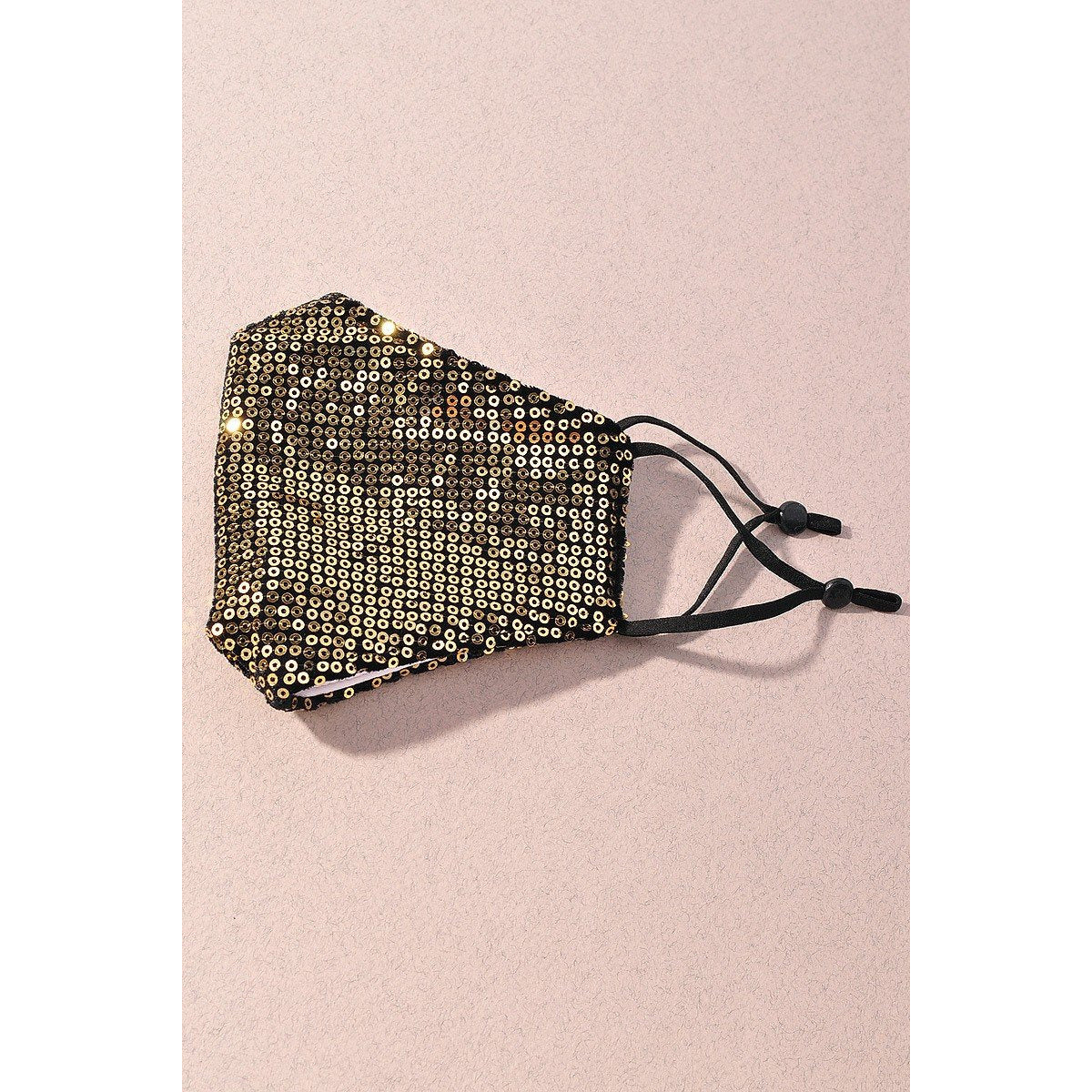 Flat Sequin Fashion Mask