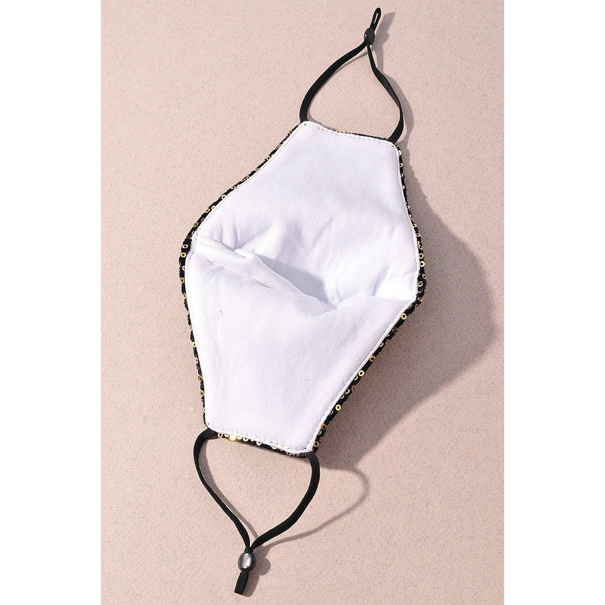 Flat Sequin Fashion Mask