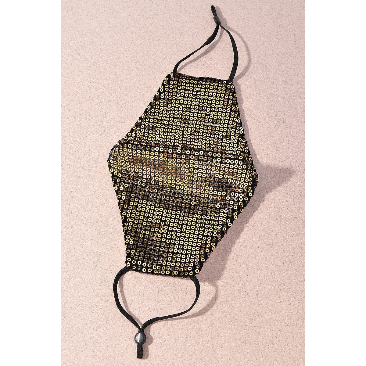 Flat Sequin Fashion Mask