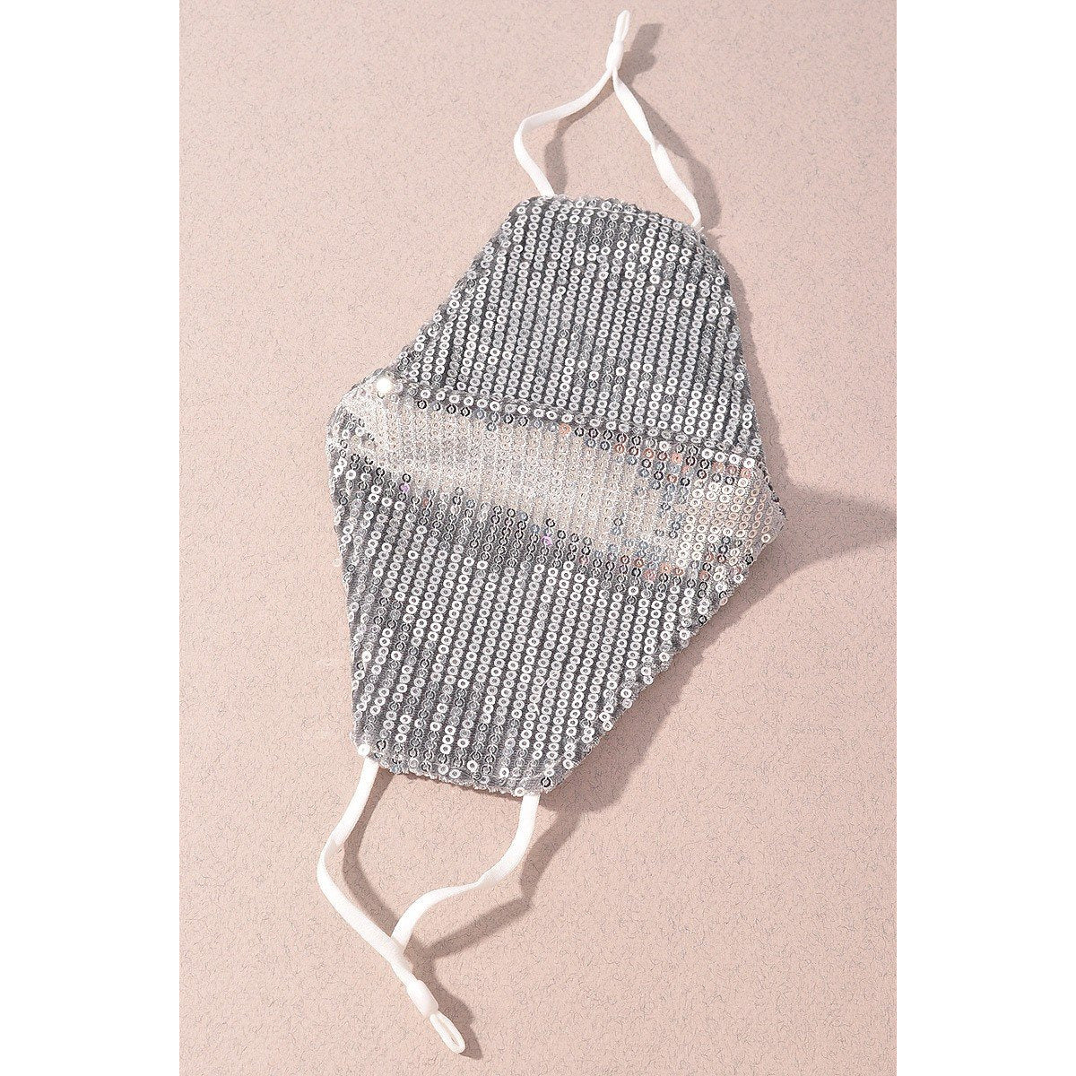 Flat Sequin Fashion Mask