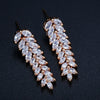 Leaf African Cubic Zirconia Pave T305