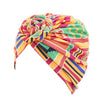 African pattern flower turban Muslim stretch headwrap