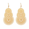 Vintage Boho Leaf Earrings