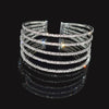Crystal Multi-layer Cuff Bracelet Bracelets Bling Wedding Jewelry