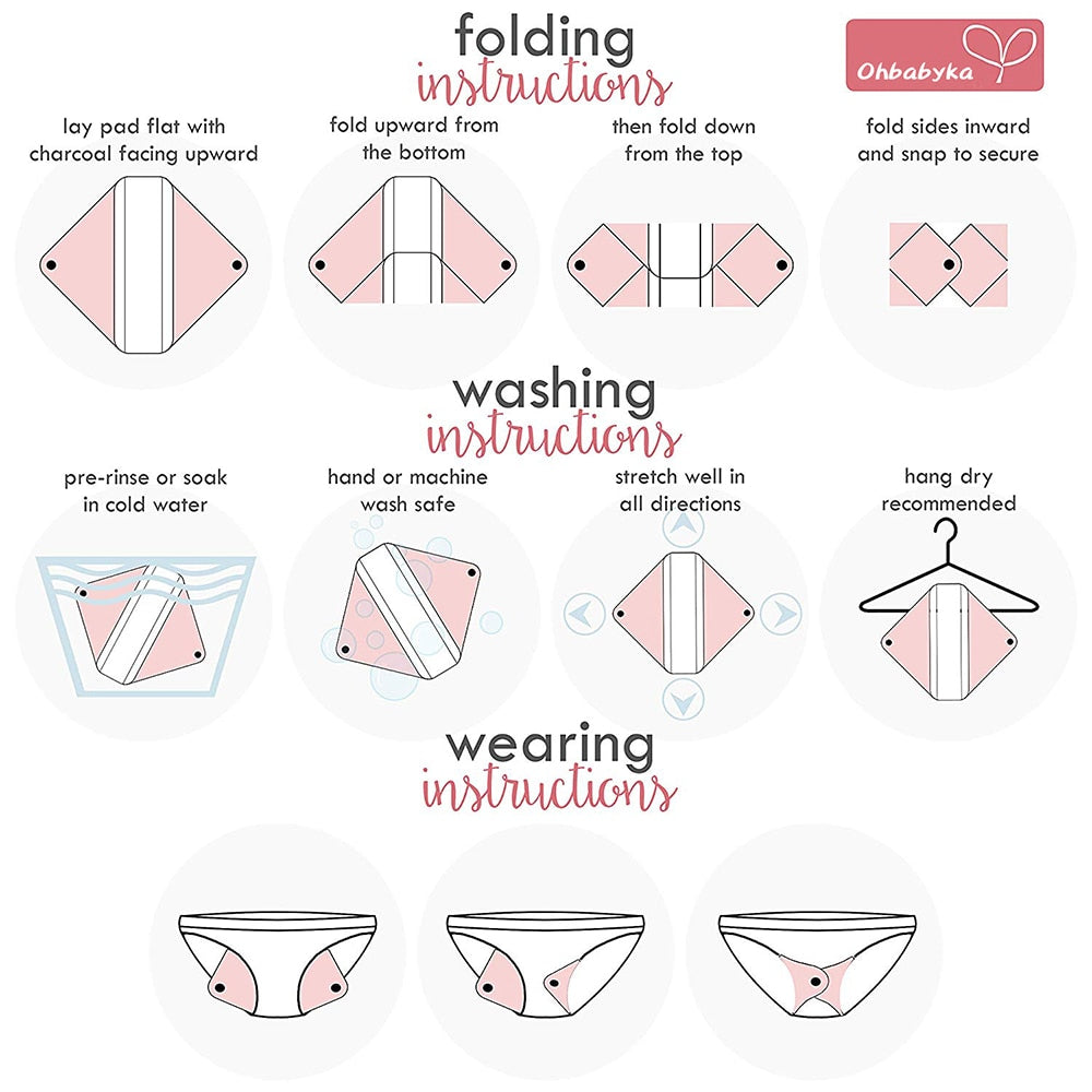 Reusable Hygiene Menstrual Pads