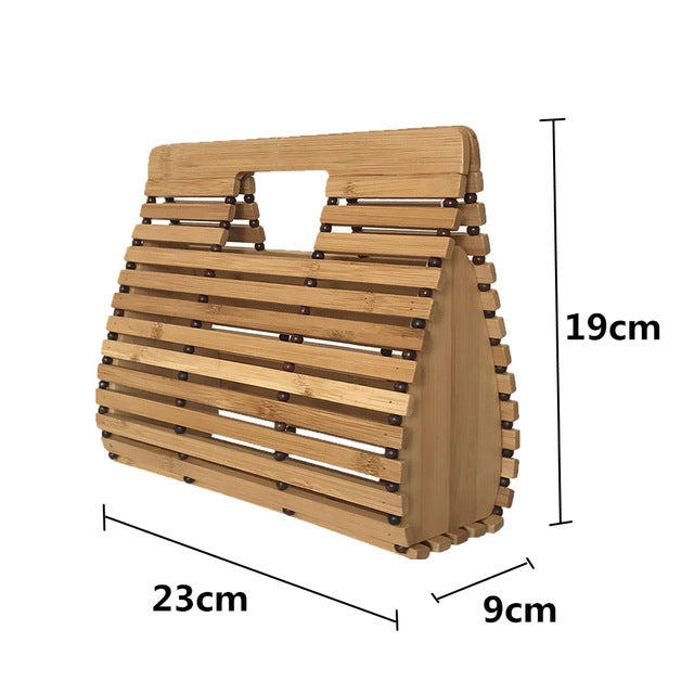 Bamboo Clutch Bag