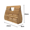 Bamboo Clutch Bag