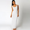 High Stretch  Sleeveless Maxi Dress