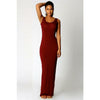 High Stretch  Sleeveless Maxi Dress