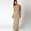 High Stretch  Sleeveless Maxi Dress