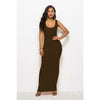 High Stretch  Sleeveless Maxi Dress