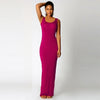 High Stretch  Sleeveless Maxi Dress
