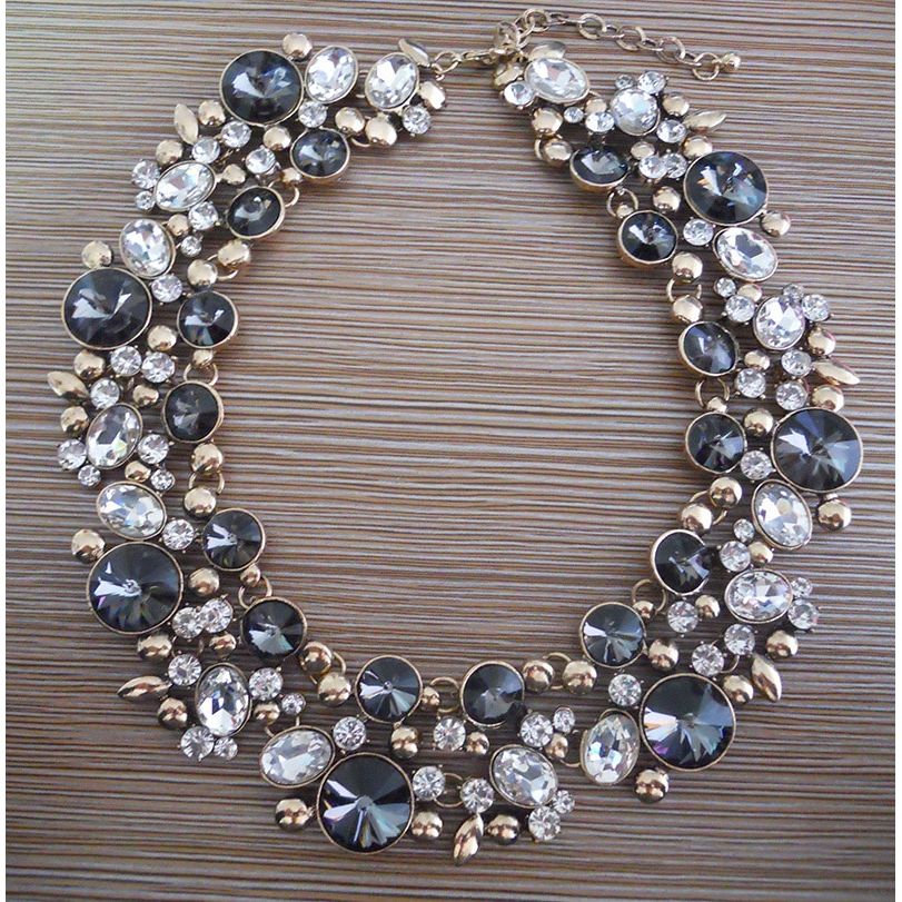 Crystal Boho Big Bib Maxi