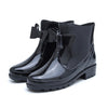 Women  Bow Fashion Rain Boots