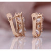 Mix Round Oval Natural Zircon Dangle Earring