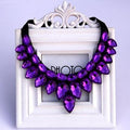 Bohemian crystal Statement collar