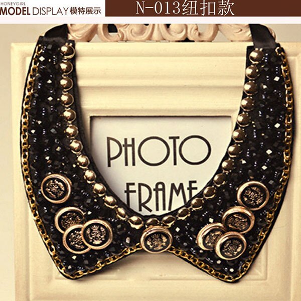 Bohemian crystal Statement collar
