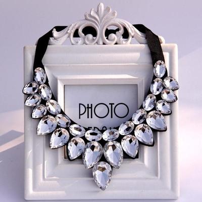 Bohemian crystal Statement collar