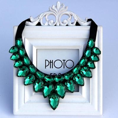Bohemian crystal Statement collar