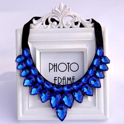 Bohemian crystal Statement collar